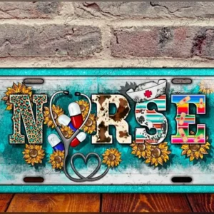 Nurse License Plate