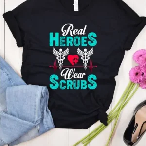Real Heroes t-shirt